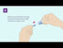 Video showing how to do a finger prick blood test