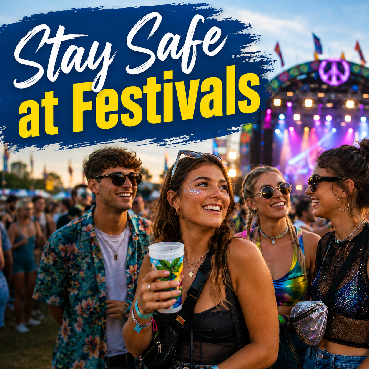 Stay Safe at Festivals with CYD Spike Drink Detector Testing Strips