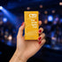 Female hand holding a cyd matchbook in a nightclub