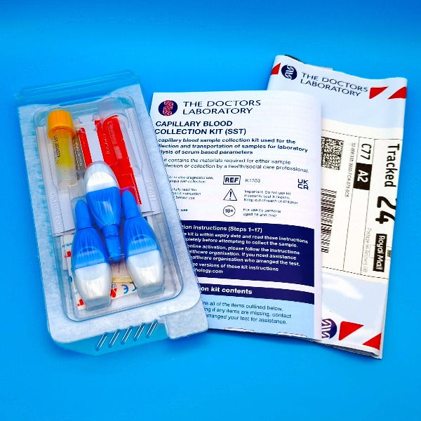 Home test kit contents